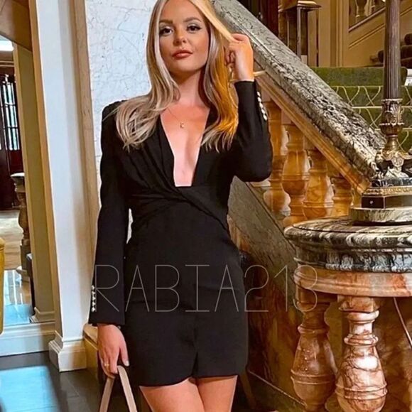 ✨HOST PICK✨ZARA DRAPED BLAZER DRESS - Picture 1 of 16